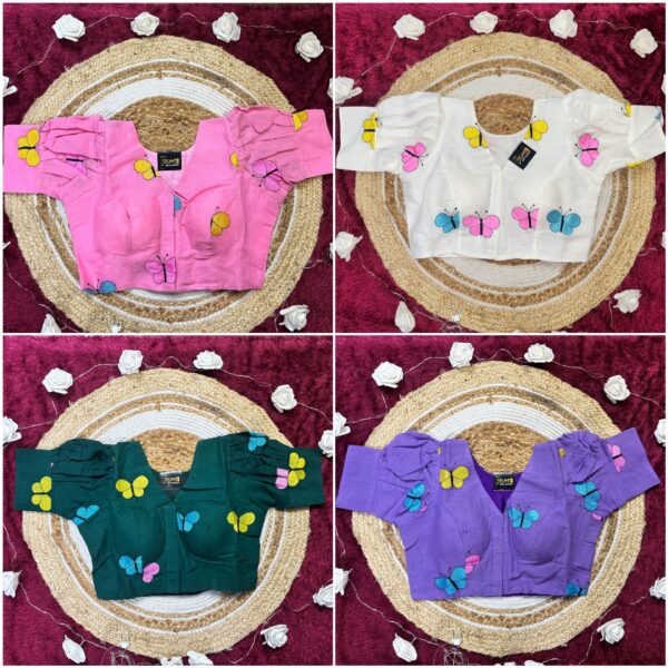 Khadi Cotton Blouse - Image 4