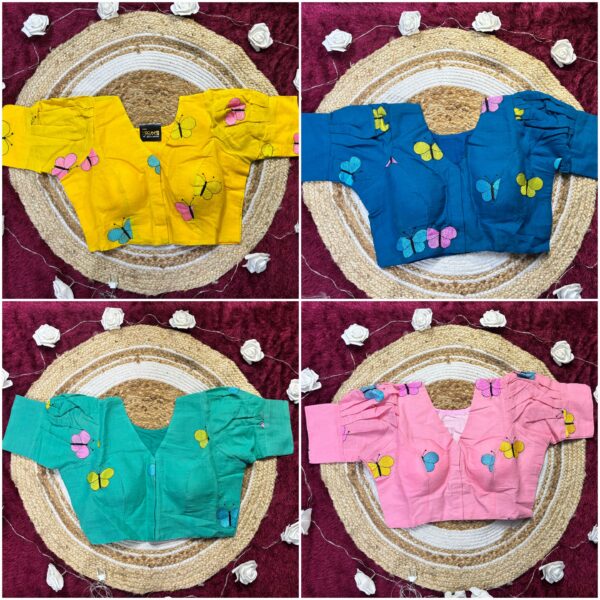 Khadi Cotton Blouse - Image 3