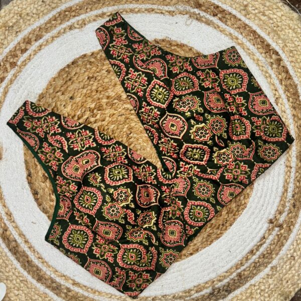 Kalamkari Design Blouse - Image 5