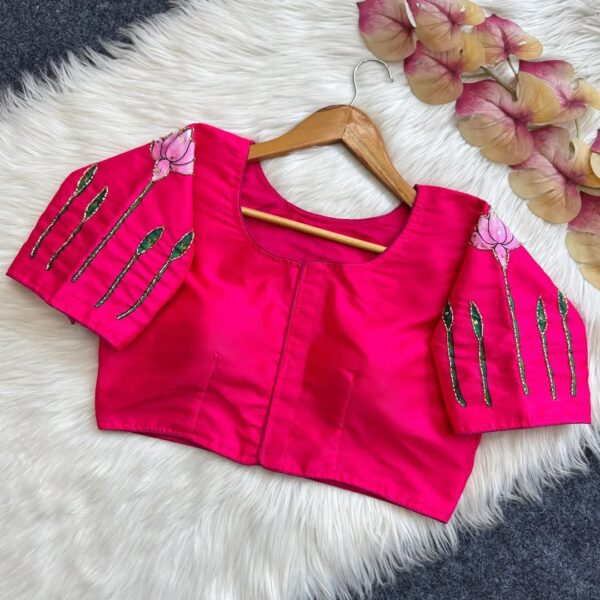 Lotus Silk Blouse